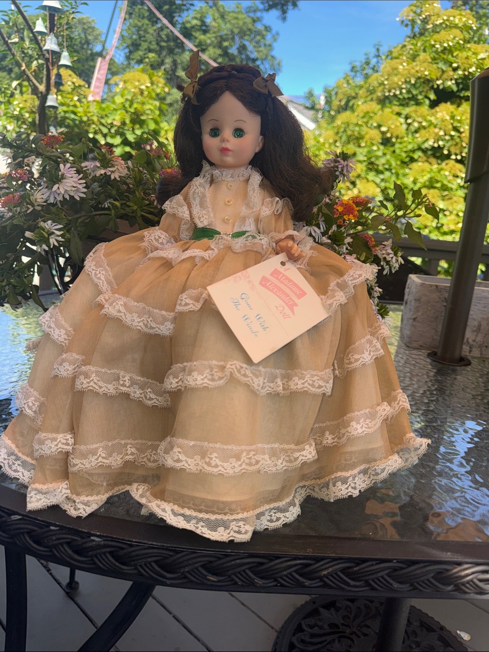 Vintage 1950’s Madame Alexander “Gone With The Wind “Lace-Trim Doll 14 in doll